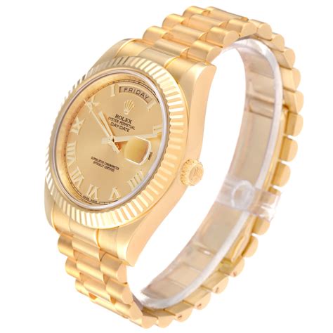 rolex day date ii 2 president yellow gold watch|presidential Rolex price 2021.